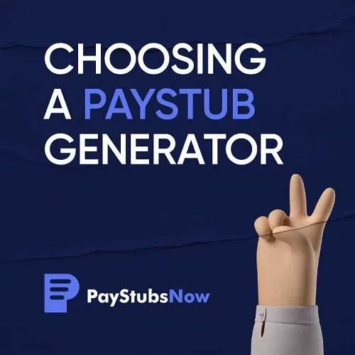 How To Choose A Paystub Generator