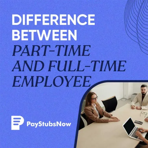 Difference between part-time and full-time employee