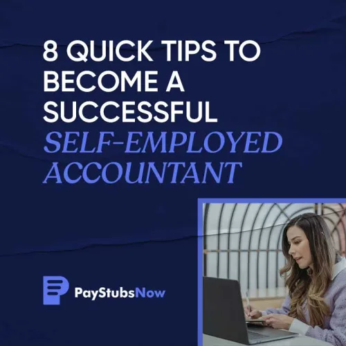 8 Quick Tips To Become A Successful Self-Employed Accountant
