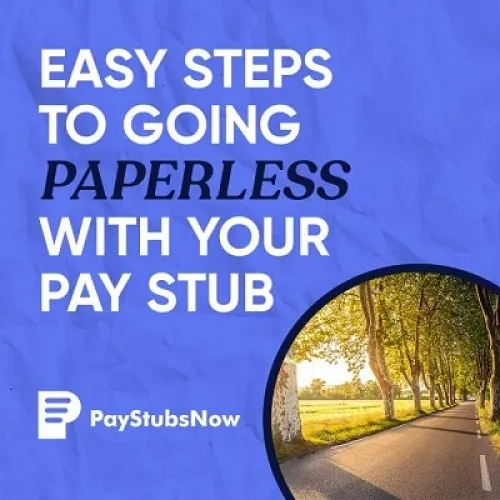 Easy Steps to Going Paperless With Your Pay Stub