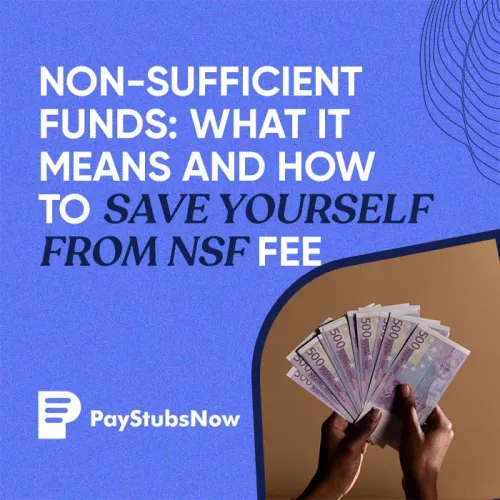 NSF: What it means and how to save yourself from NSF Fee