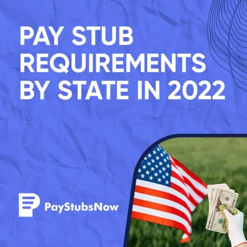 Pay Stub Requirements By State In 2022