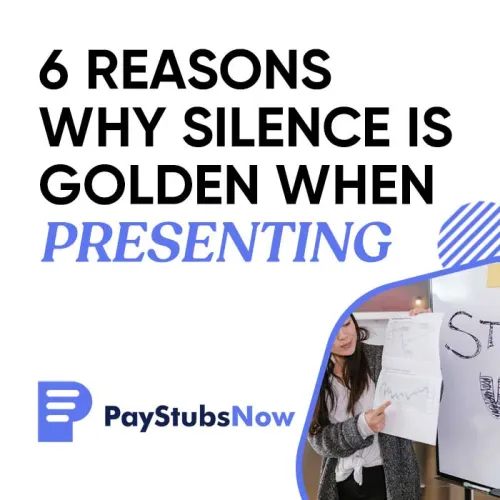 6 Reasons Why Silence Is Golden When Presenting