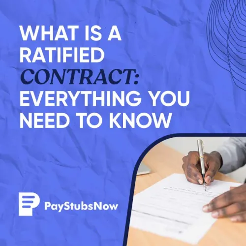 What is a Ratified Contract: Everything you need to know