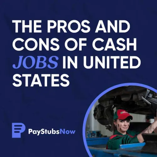 The Pros and Cons of Cash Jobs in The United States