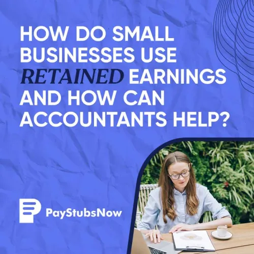How do small businesses use retained earnings