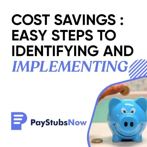 Cost savings: Easy steps to identifying and implementing