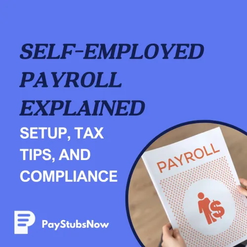 Self-Employed Payroll Explained: Setup, Tax Tips & Compliance