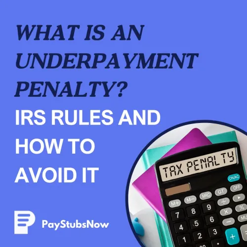 What Is an Underpayment Penalty? IRS Rules & How to Avoid It