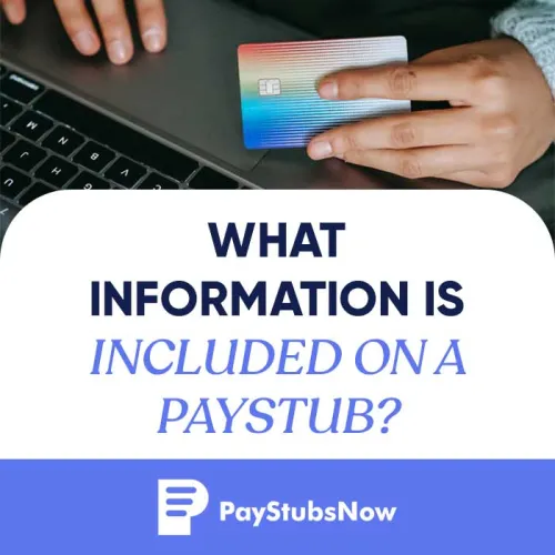 What Information Is Included On A Paystub?